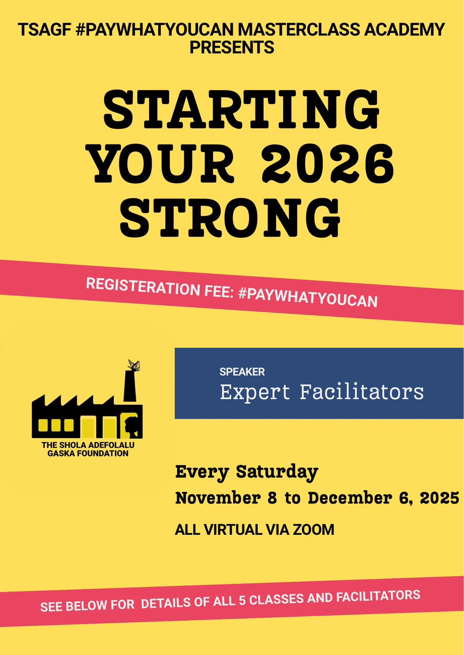 #PayWhatYouCan Masterclass Academy